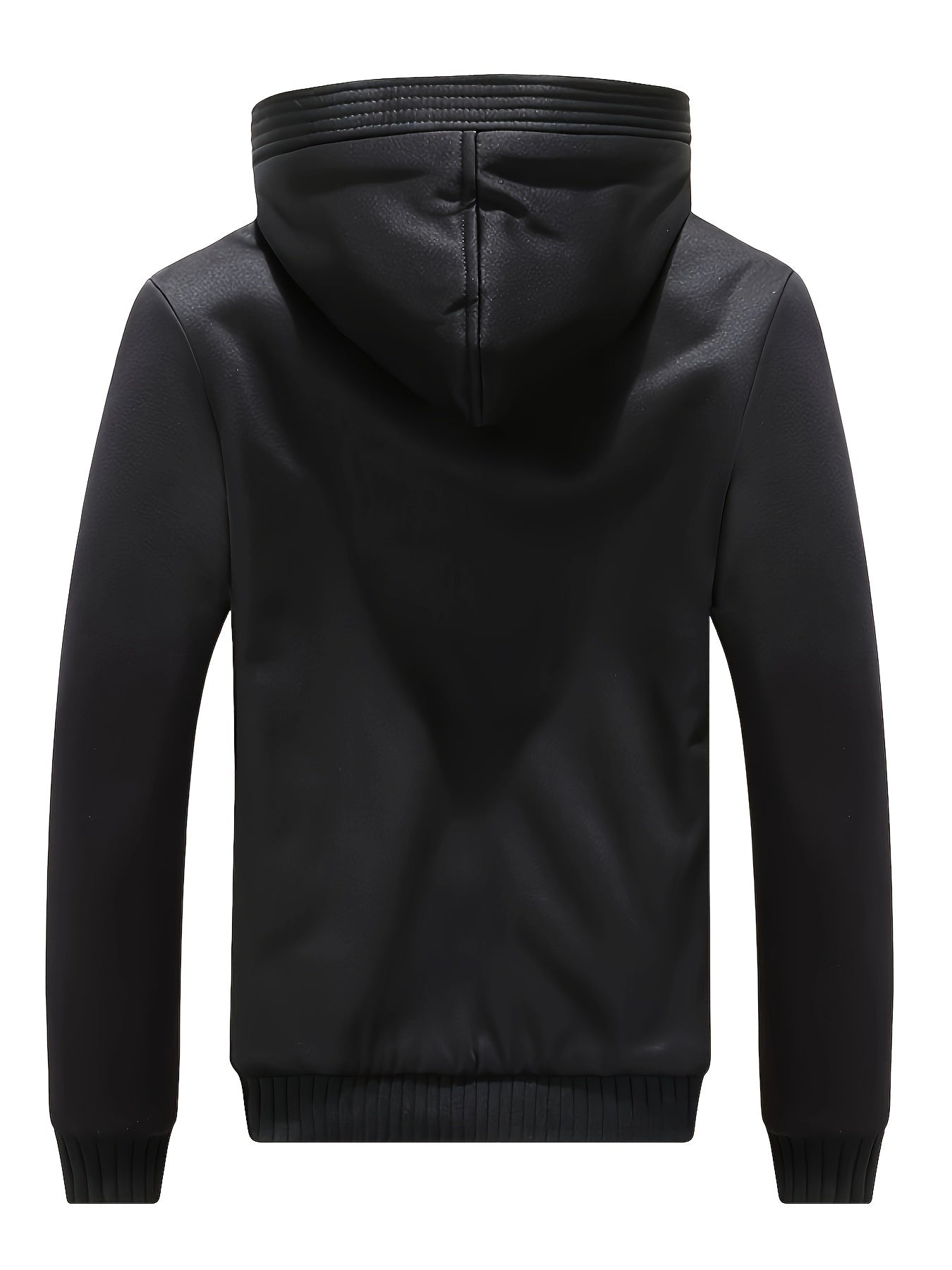 Cozy Color Block Fleece Hooded Jacket -
