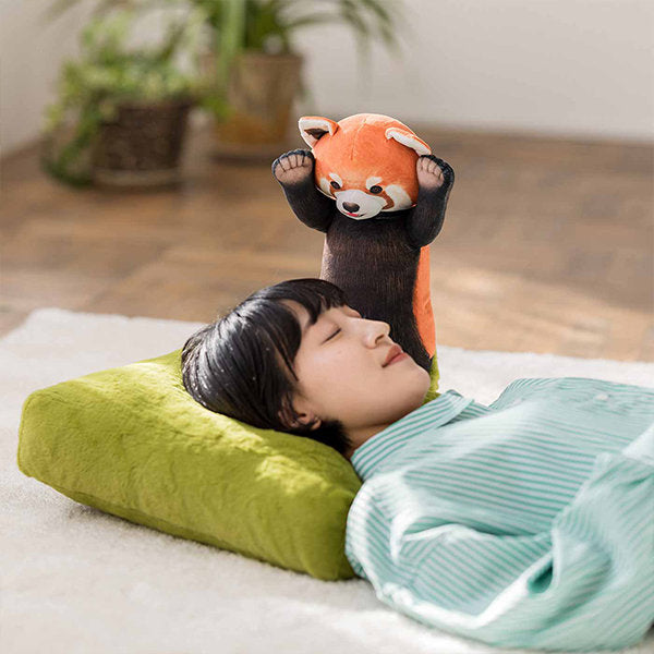 Cute Red Panda Inspired Pillow - Cozy Feel - Add a Fun Touch to Your Space