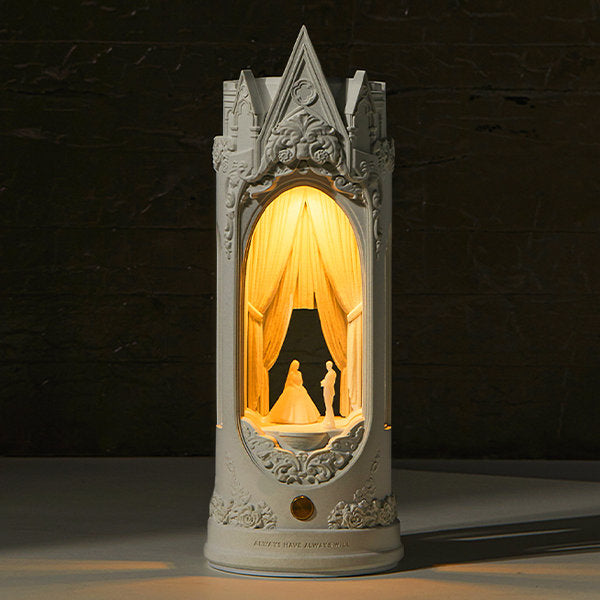 Wedding Chapel-Inspired Night Lamp - Romantic Ambiance - Wedding Gift
