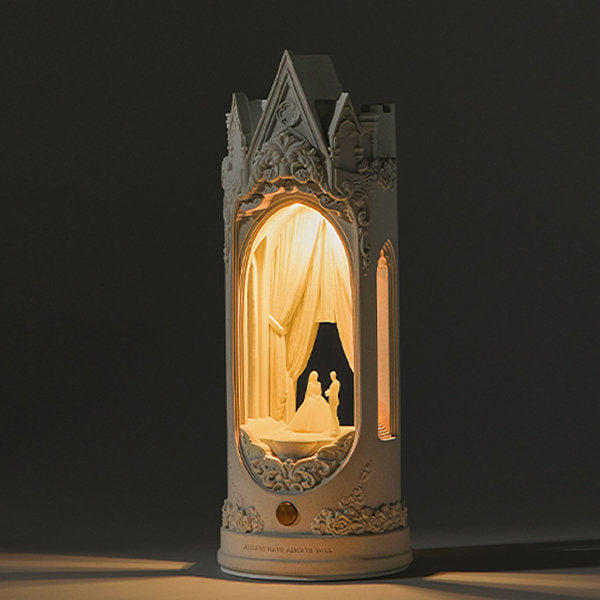 Wedding Chapel-Inspired Night Lamp - Romantic Ambiance - Wedding Gift