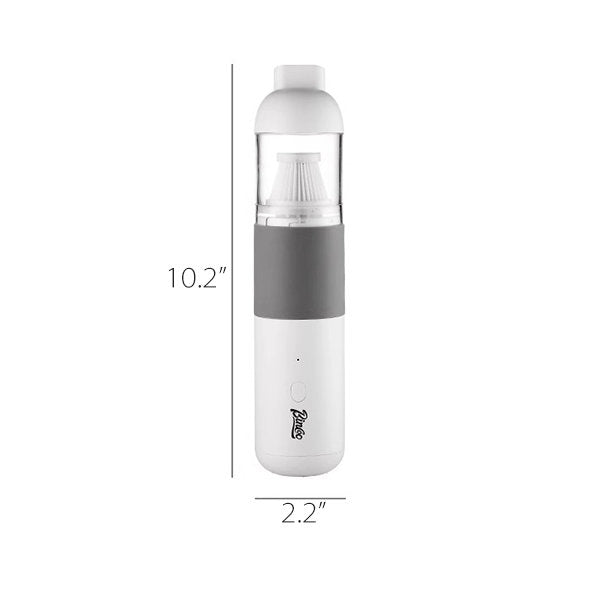 Efficient Coffee Grounds Vacuum Cleaner - Portable and Easy to Clean - Black - White