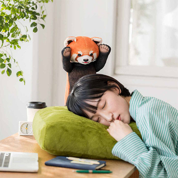 Cute Red Panda Inspired Pillow - Cozy Feel - Add a Fun Touch to Your Space