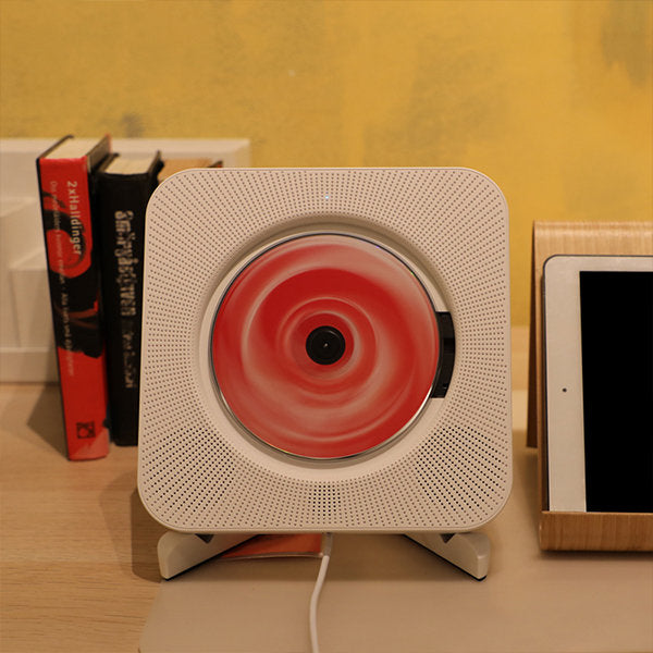 Stylish CD Player - White - Black - Pink - High-quality Sound - Enjoy Music