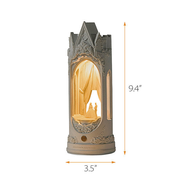 Wedding Chapel-Inspired Night Lamp - Romantic Ambiance - Wedding Gift