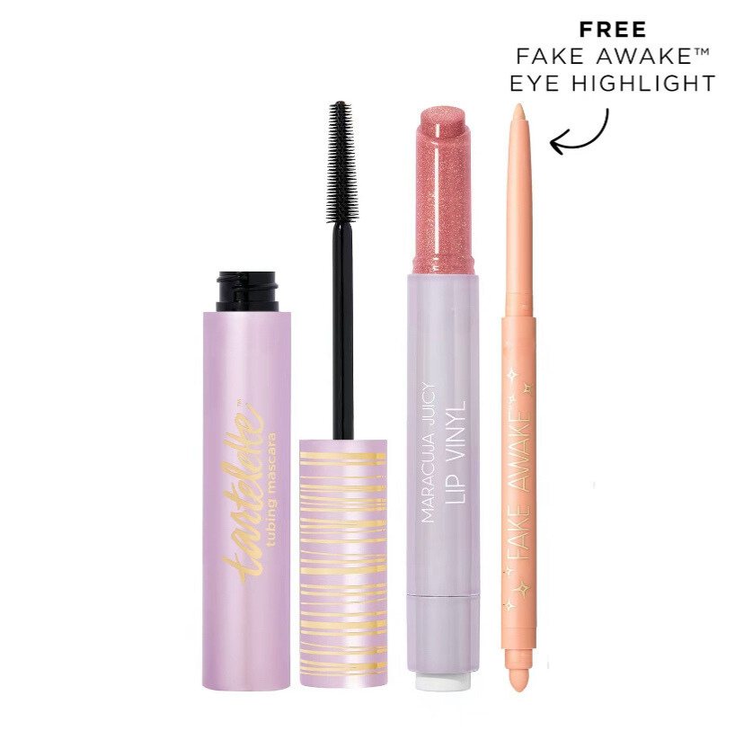 Best Sellers Set - Lip plump gloss, mascara, & eye pencil
