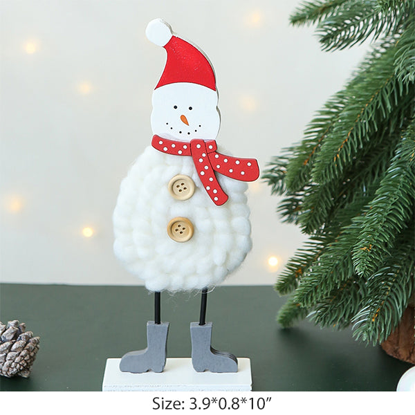 Wool Felt Christmas Decor - Handcrafted Holiday Ornaments - 3 Styles - Cozy Holiday Home Decor