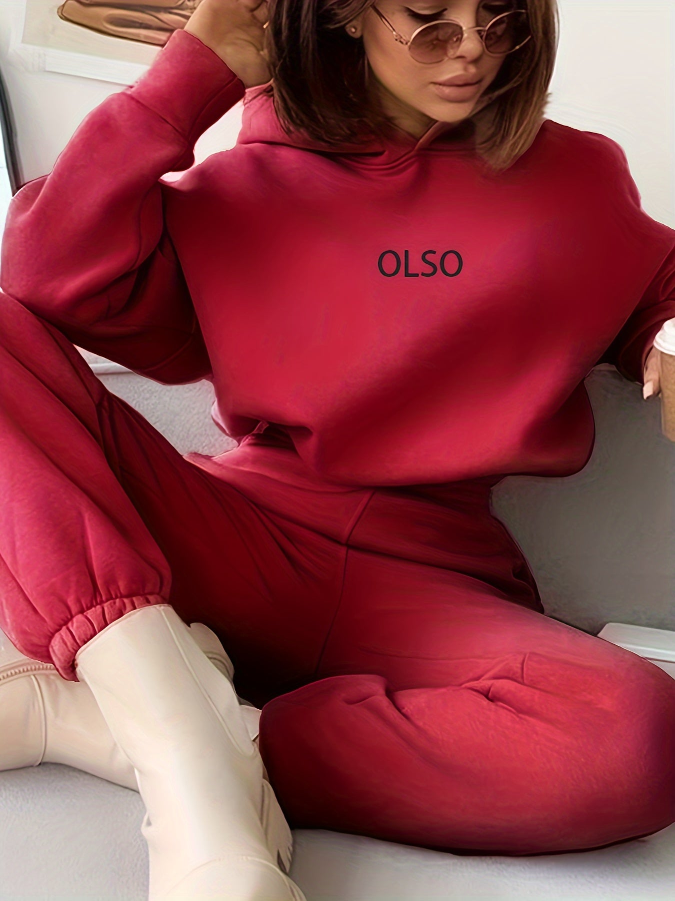 Cozy Casual Two-Piece Outfit -