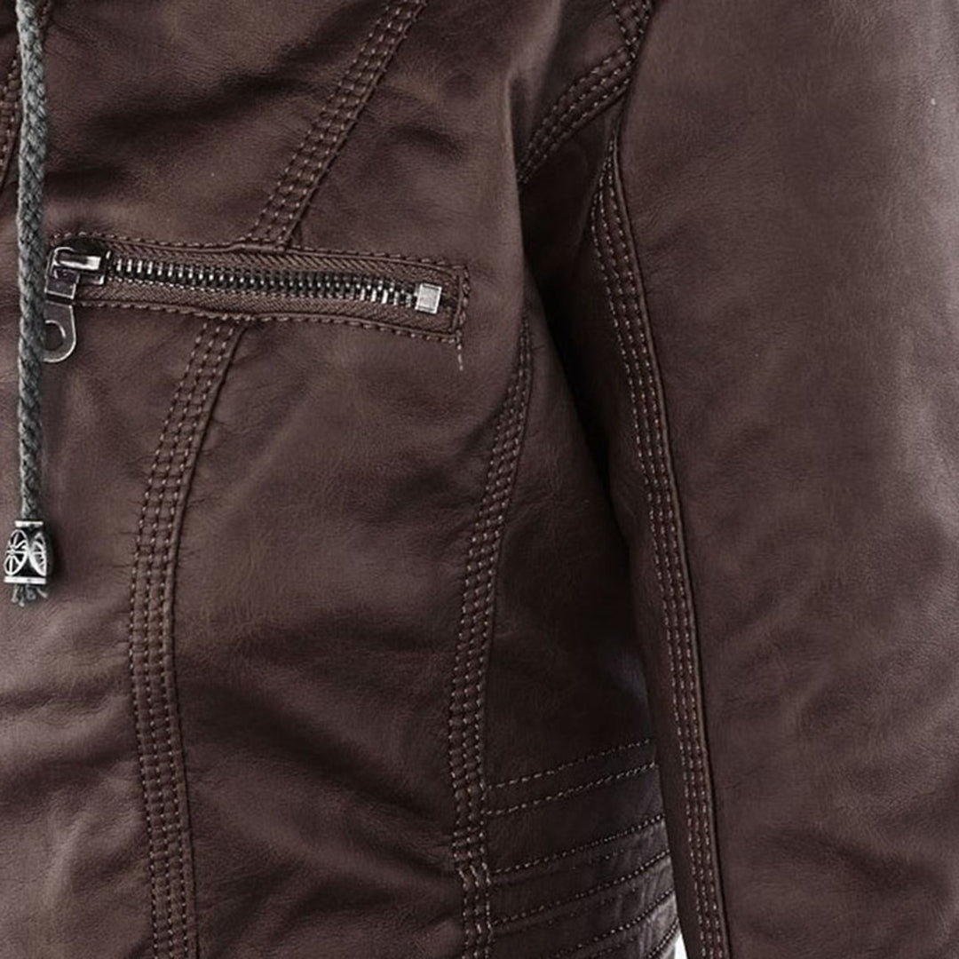 CAMILA - STYLISH LEATHER JACKET