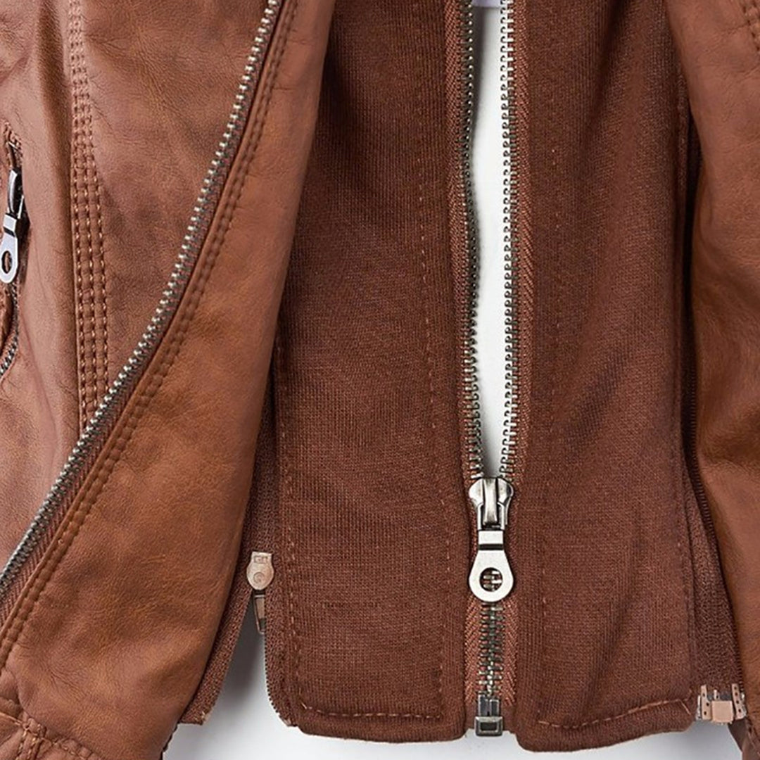 CAMILA - STYLISH LEATHER JACKET