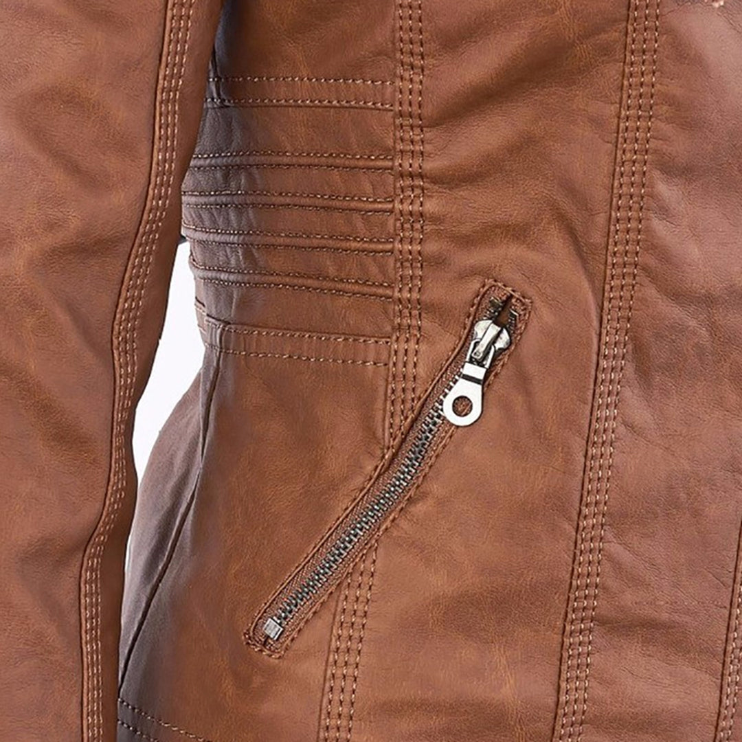 CAMILA - STYLISH LEATHER JACKET