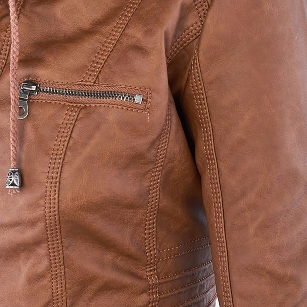 CAMILA - STYLISH LEATHER JACKET