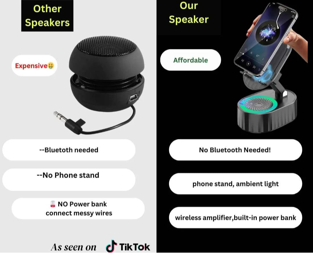 5 IN 1 Wireless Induction SPEAKER