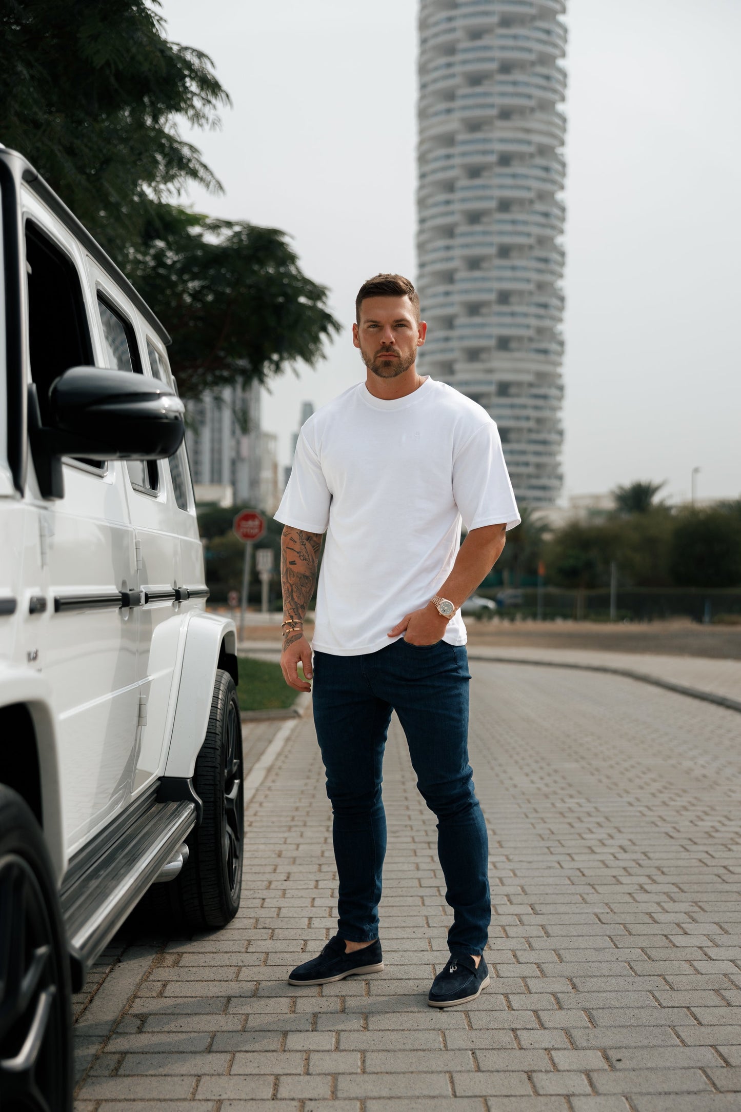 Discover Ultimate Comfort with Father Sons Ultra Soft Navy Stretch Relaxed Jeans - FSJEAN007