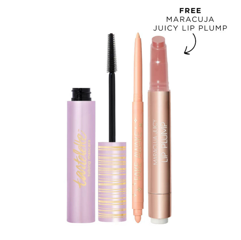 Best Sellers Set - Lip plump gloss, mascara, & eye pencil