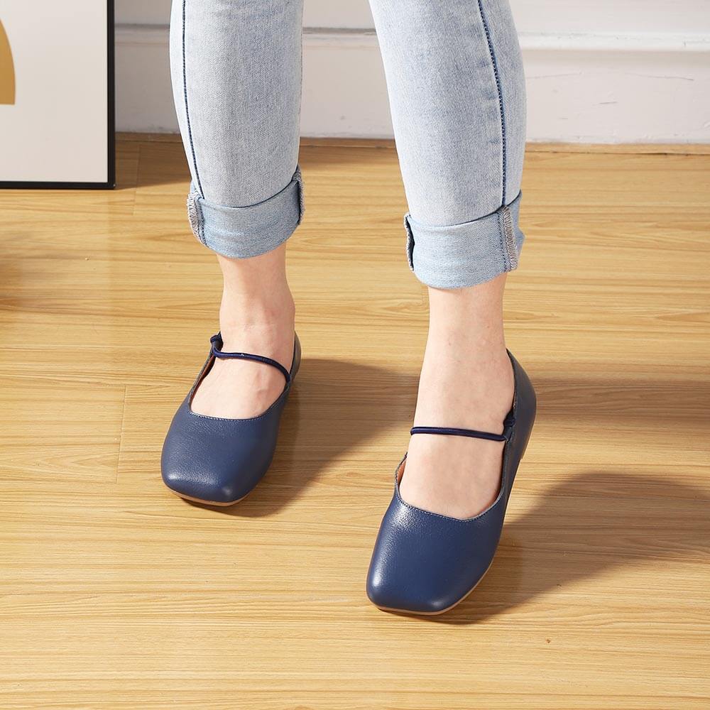 SQUARE TOE FLAT