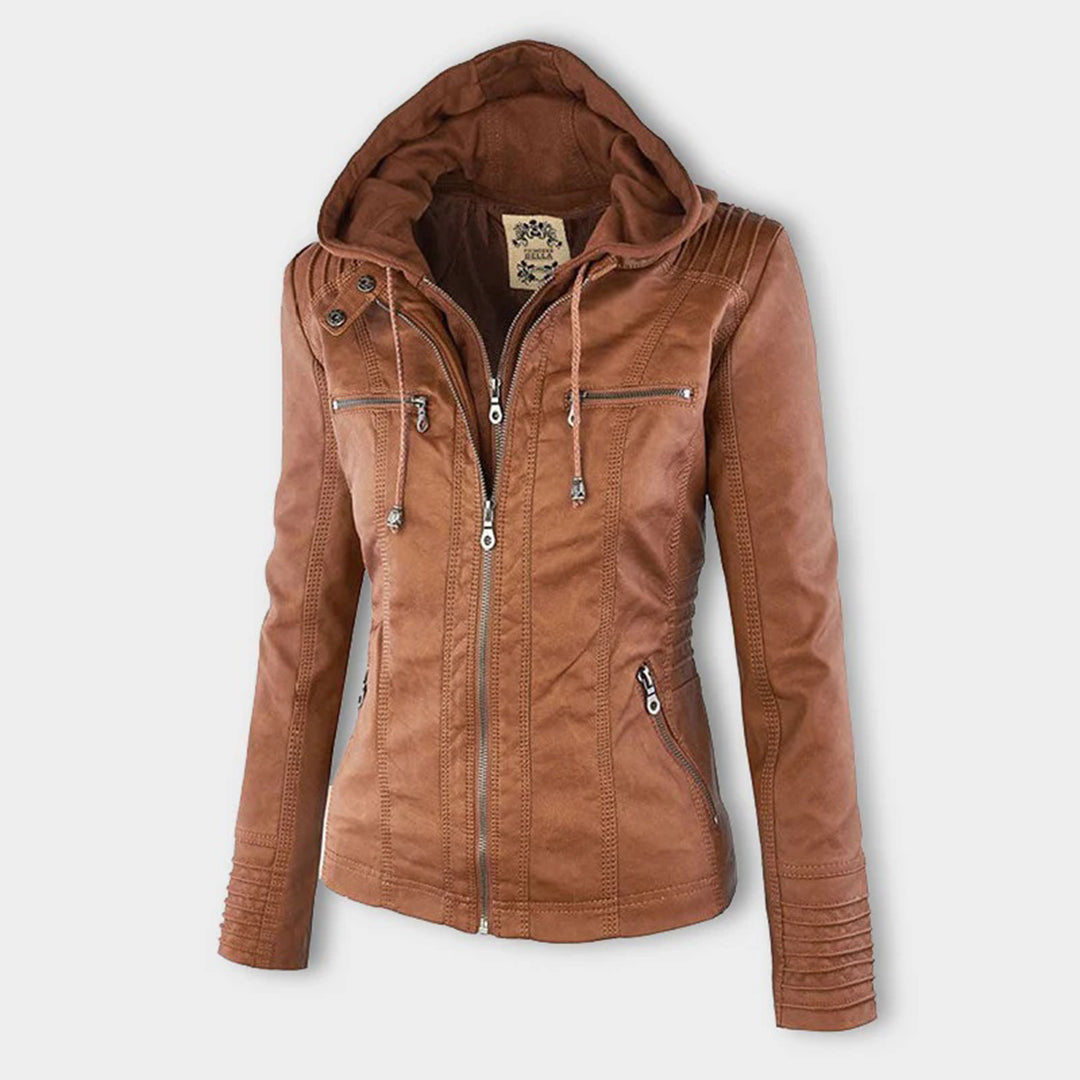 CAMILA - STYLISH LEATHER JACKET