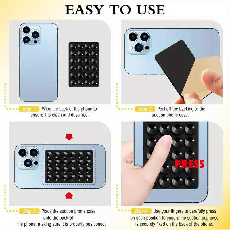 Suction Phone Holder FOR PHOTOS & VIDEOS