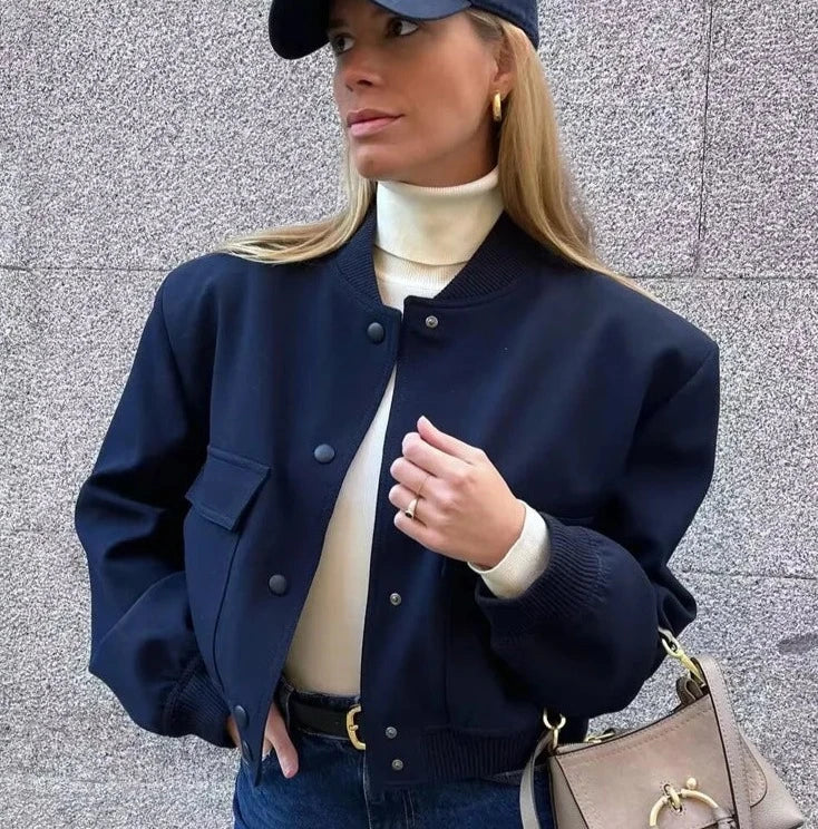 GALE - BOMBER JACKET WITH POCKETS