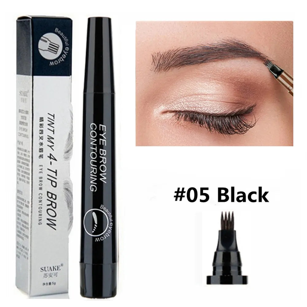 Waterproof 4 Point Eyebrow Pencil