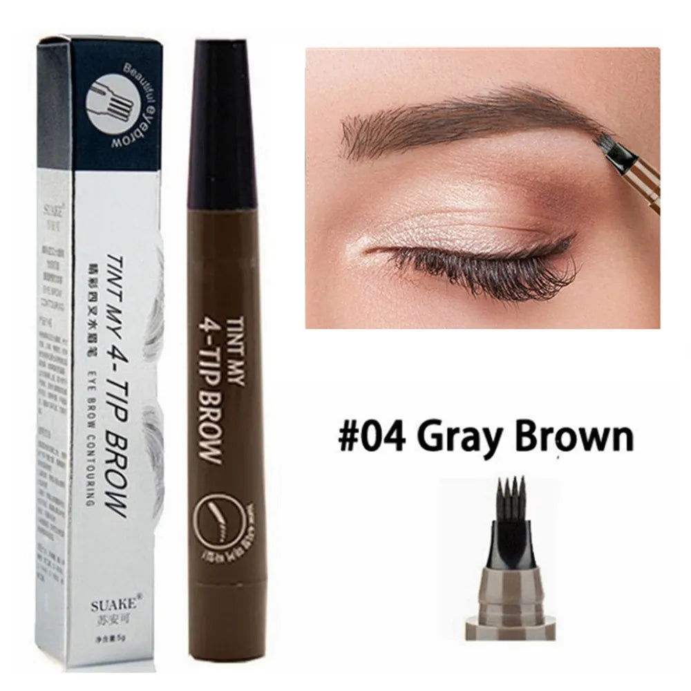 Waterproof 4 Point Eyebrow Pencil
