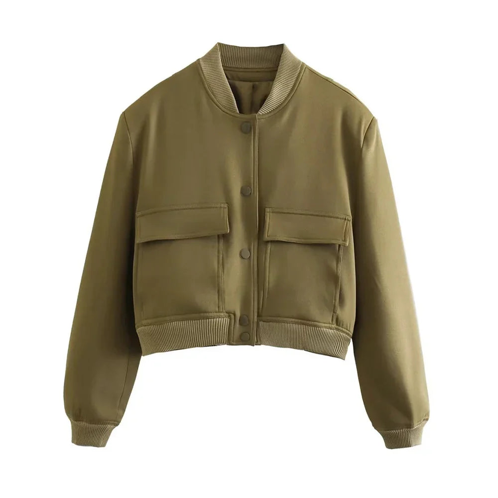 GALE - BOMBER JACKET WITH POCKETS