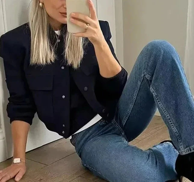 GALE - BOMBER JACKET WITH POCKETS