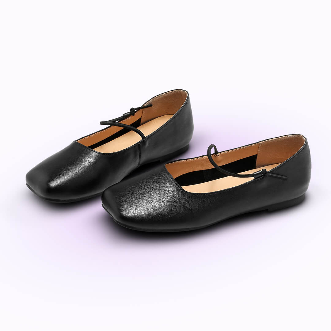 SQUARE TOE FLAT