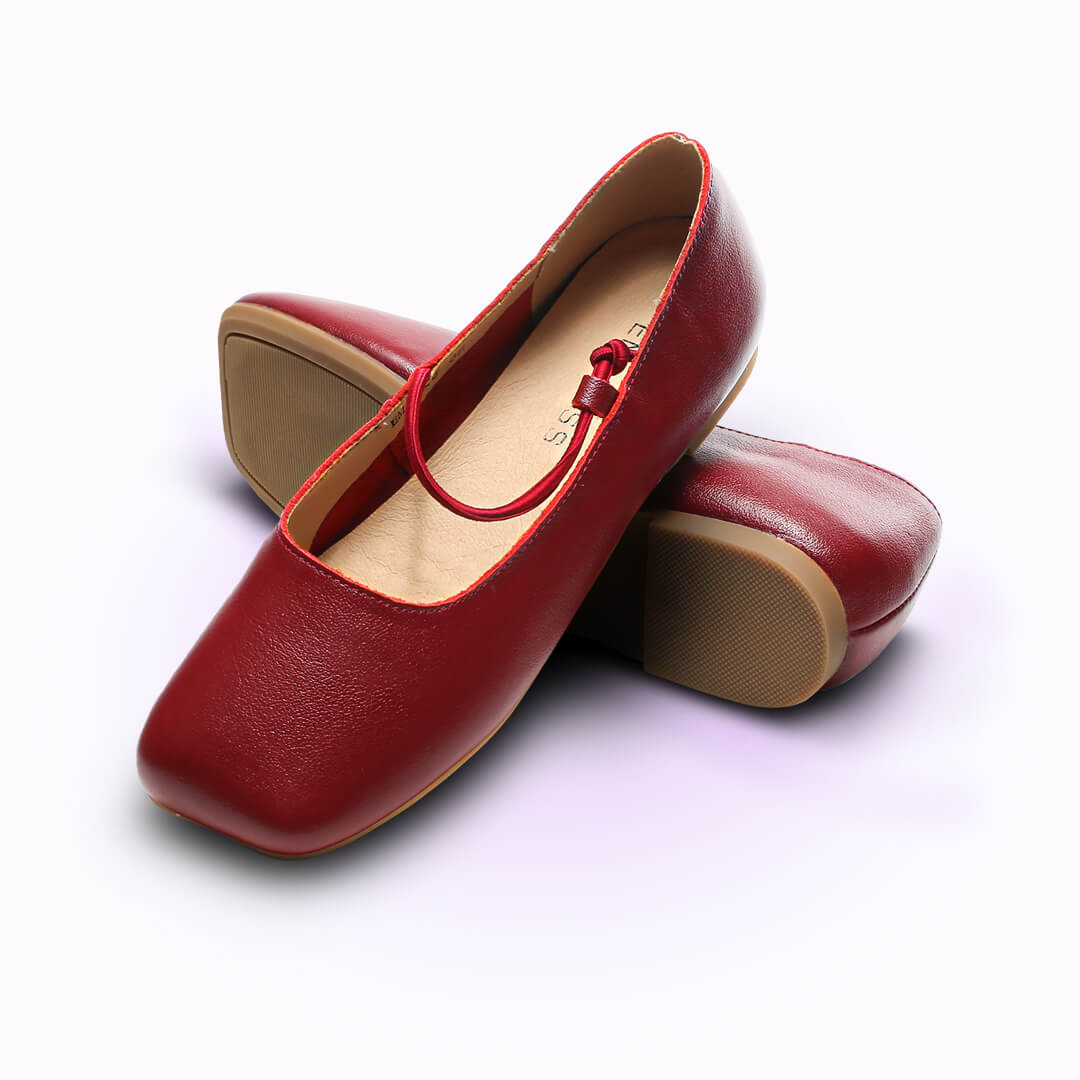 SQUARE TOE FLAT