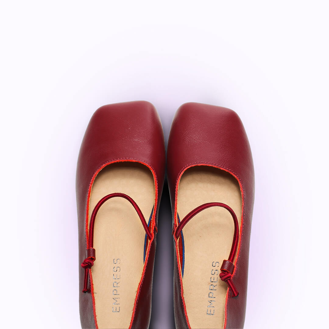 SQUARE TOE FLAT