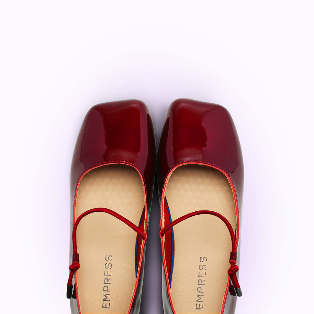 SQUARE TOE FLAT