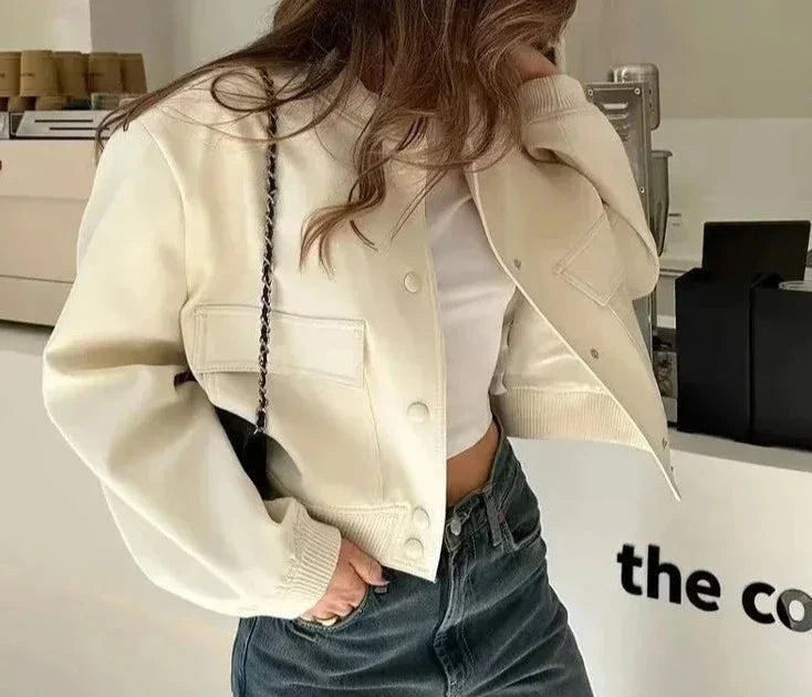 GALE - BOMBER JACKET WITH POCKETS