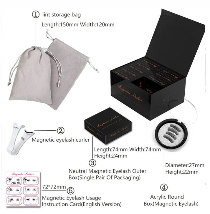 KIT DE PESTAÑAS MAGNÉTICAS