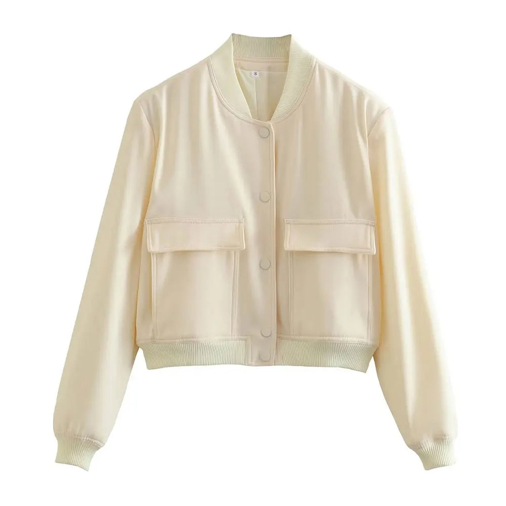 GALE - BOMBER JACKET WITH POCKETS