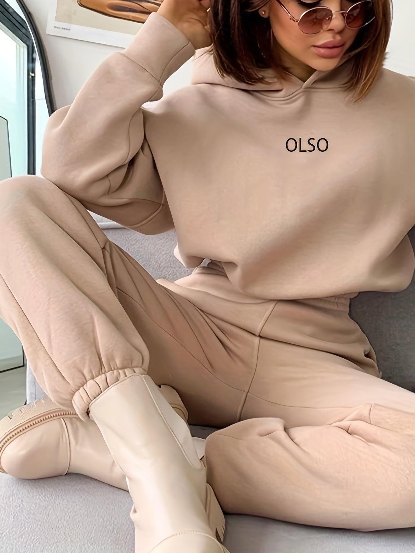 Cozy Casual Two-Piece Outfit -