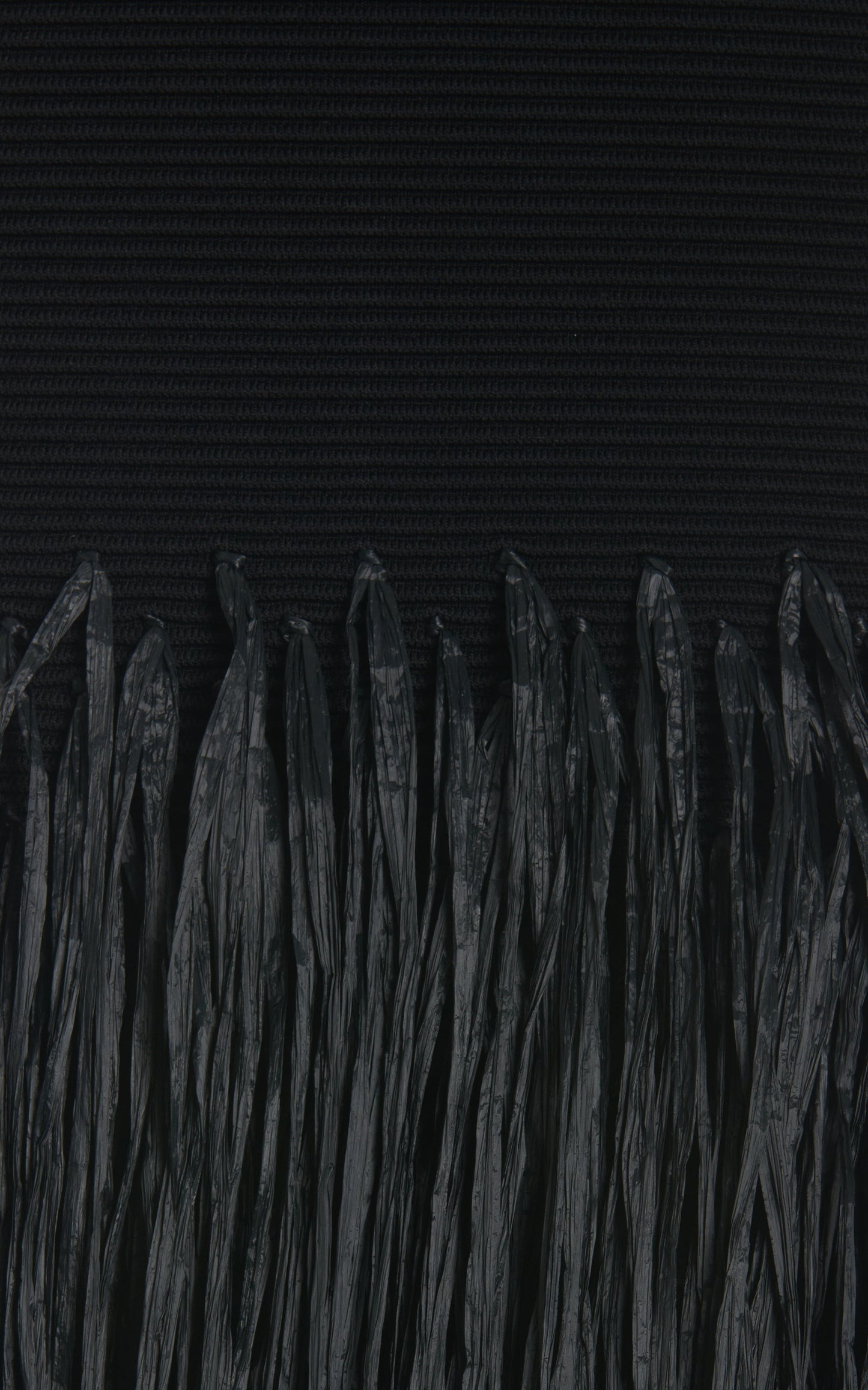 Noir Fringe Dress
