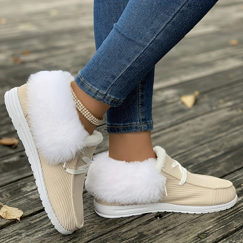 Rosa - Cozy Women's Plush Lined Snow Boots