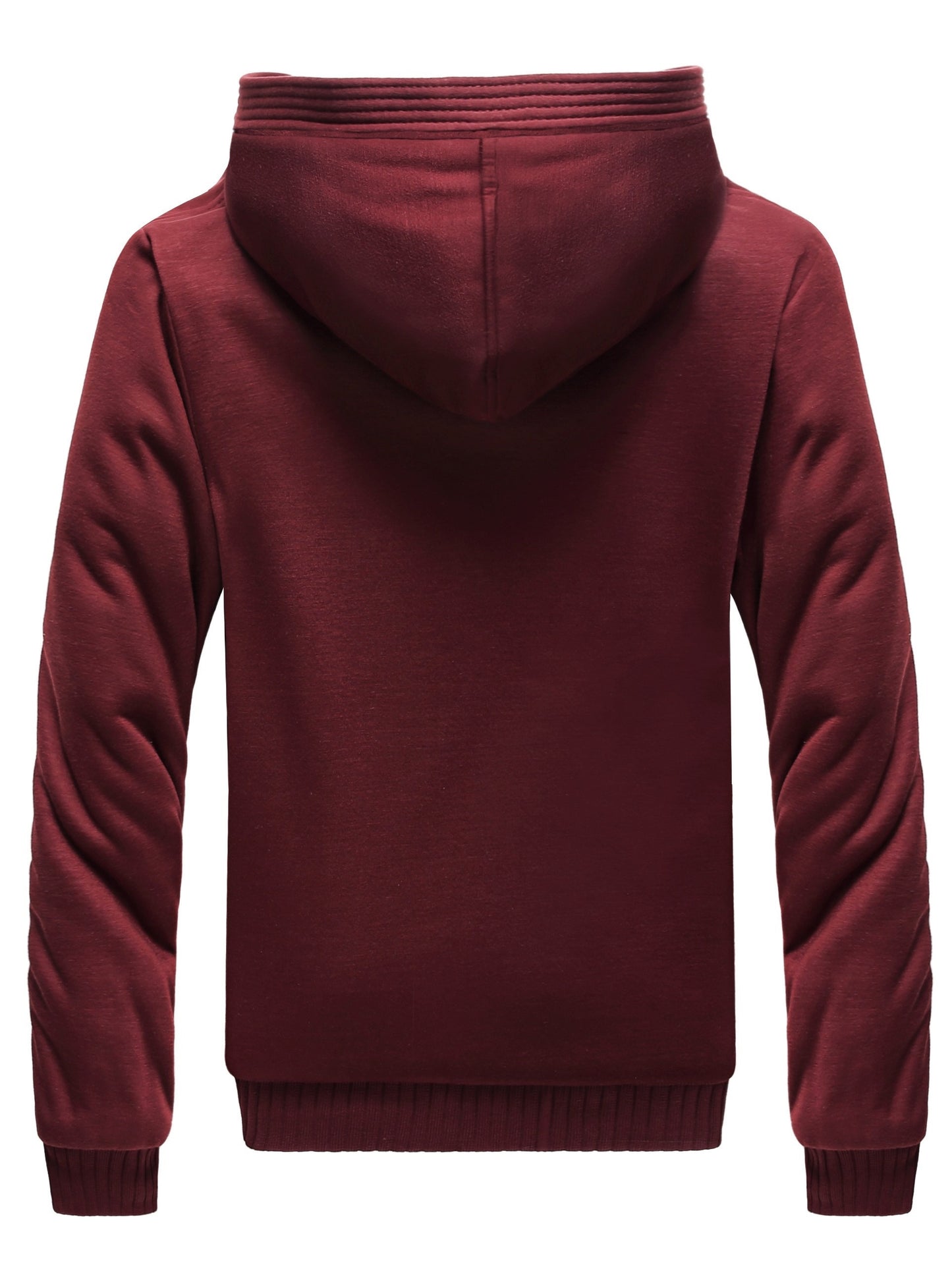 Cozy Color Block Fleece Hooded Jacket -