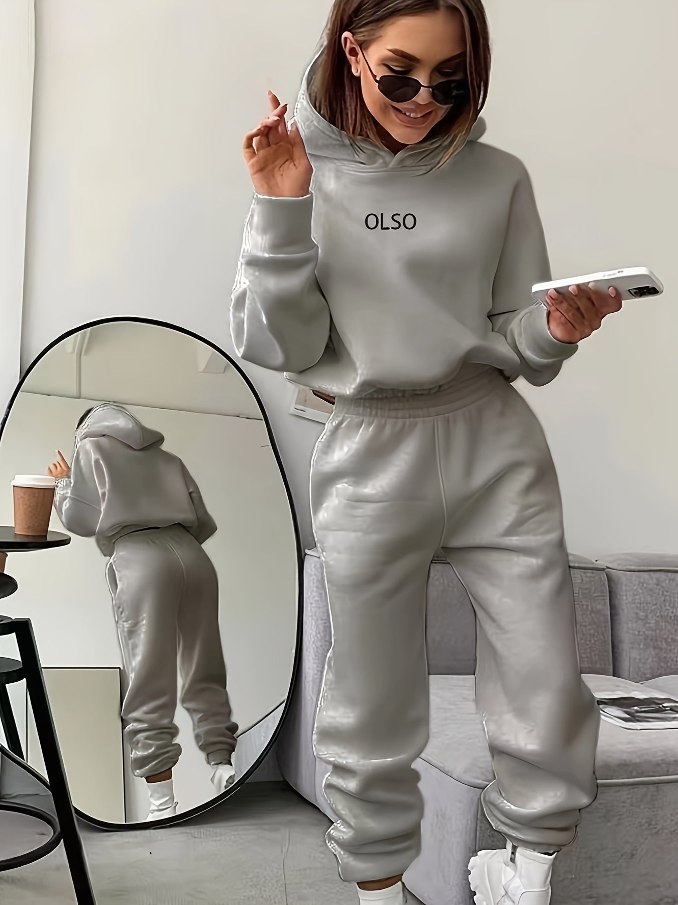 Cozy Casual Two-Piece Outfit -