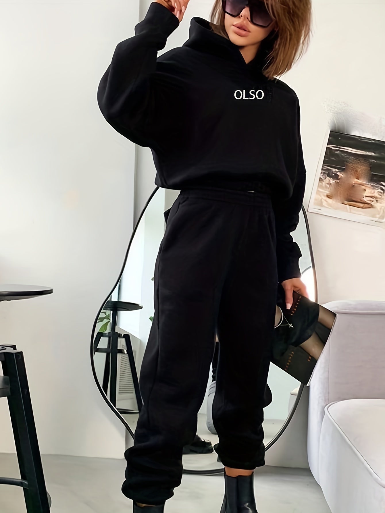 Cozy Casual Two-Piece Outfit -