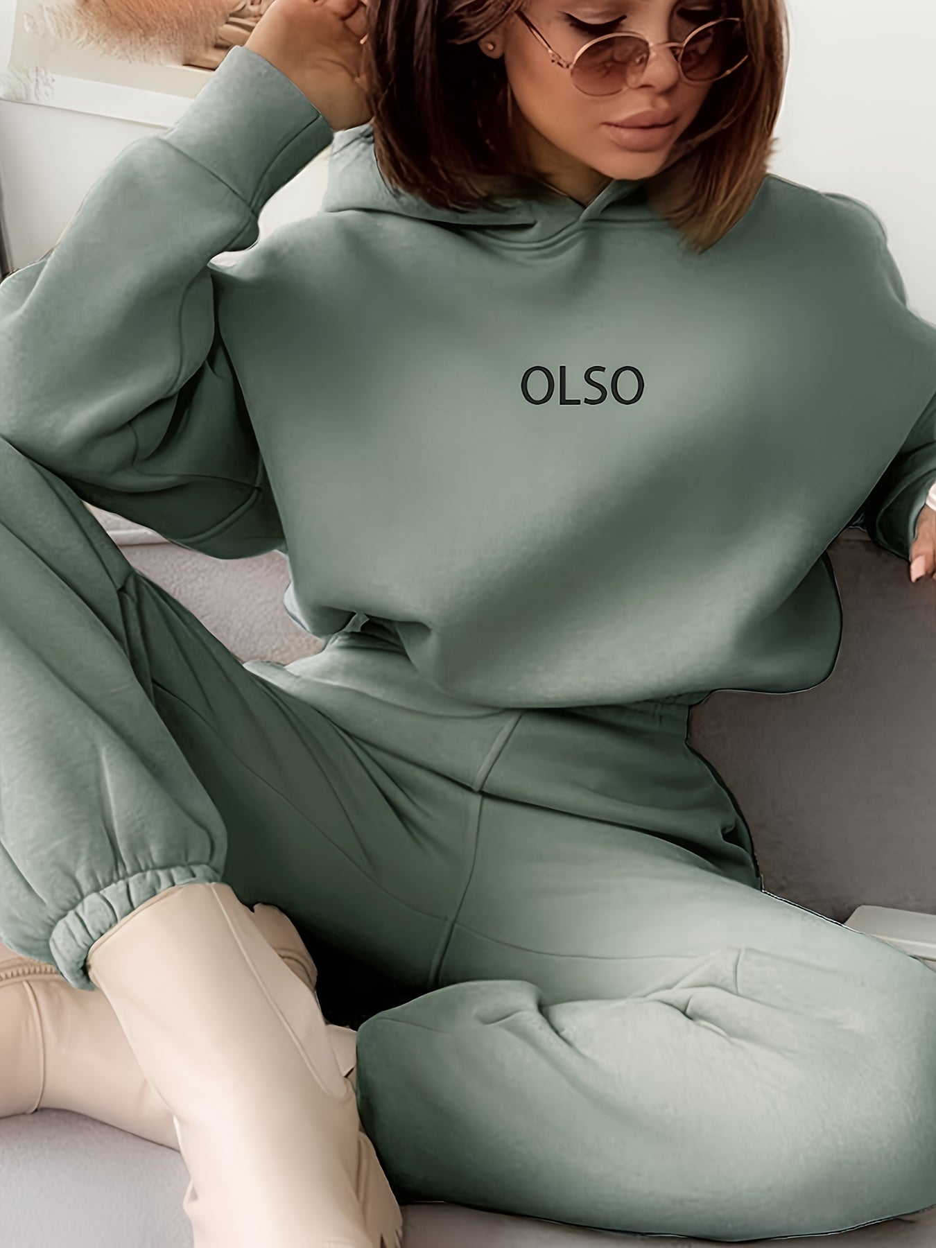 Cozy Casual Two-Piece Outfit -