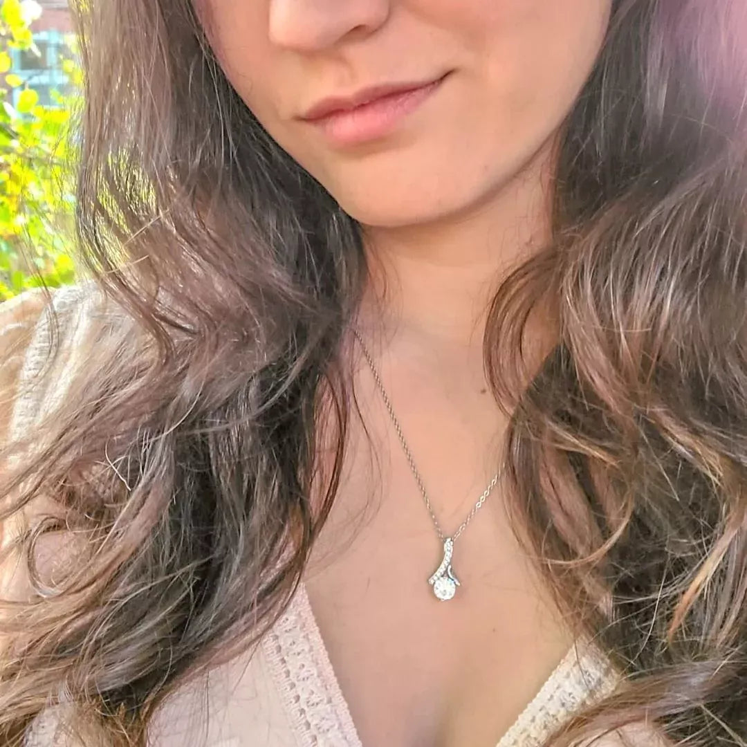Collar para mi hija de mamá – Colgante de amor infinito – Siempre estoy orgullosa