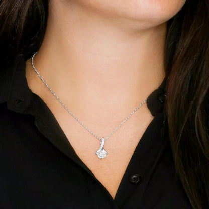 Collar para mi hija de mamá – Colgante de amor infinito – Siempre estoy orgullosa