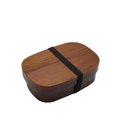 Japanese Wooden Bento Box - Lunch On The Go - Traditional Craftsmanship