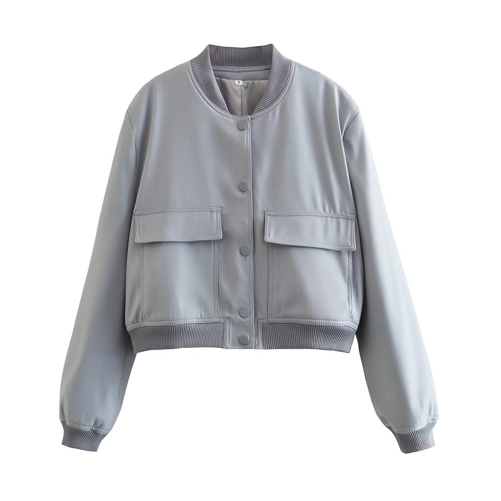 GALE - BOMBER JACKET WITH POCKETS