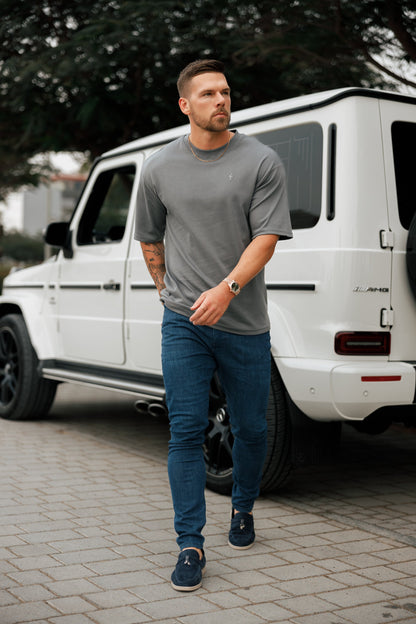 Discover Ultimate Comfort with Father Sons Ultra Soft Navy Stretch Relaxed Jeans - FSJEAN007