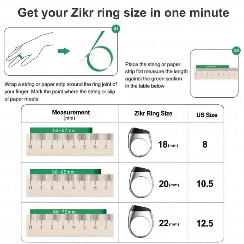 IQIBLA M02 Pro Tasbeeh Ring