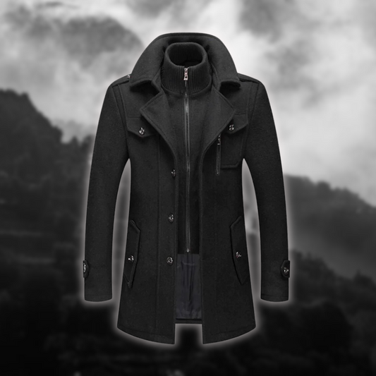 Alvaro™ - Luxe Wool Overcoat for Timeless Style