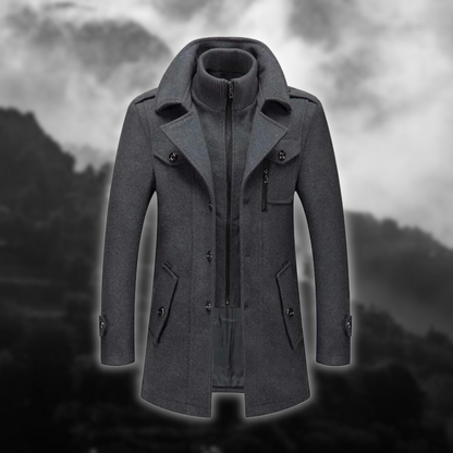 Alvaro™ - Luxe Wool Overcoat for Timeless Style