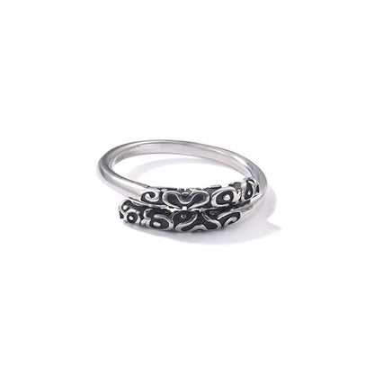 Black Myth Wukong Inspired Rings - Unisex Designs - Adjustable S999 Silver