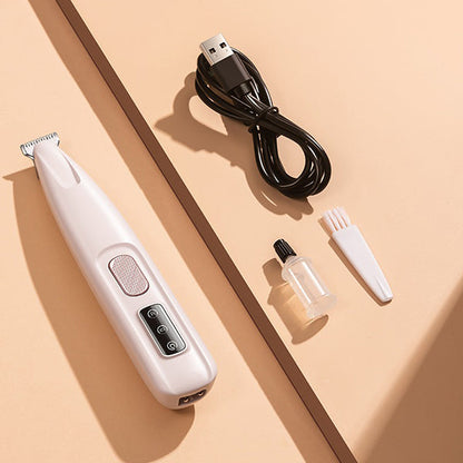 Gentle Pet Hair Trimmer - Stress-Free Grooming - Waterproof - USB Rechargeable